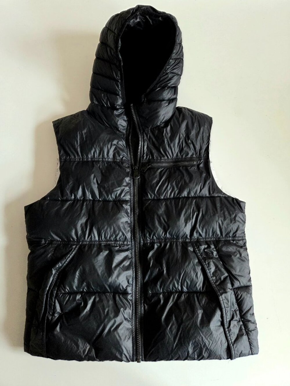 Pajar Hooded Black Puffer West